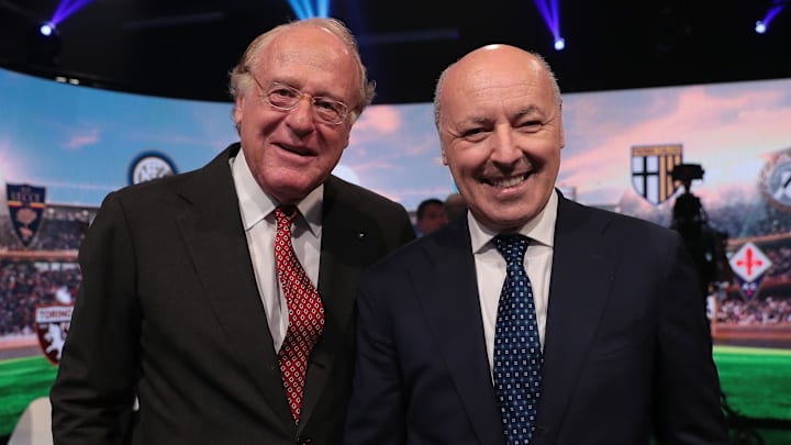 Paolo Scaroni e Giuseppe Marotta Paolo Scaroni e Giuseppe Marotta